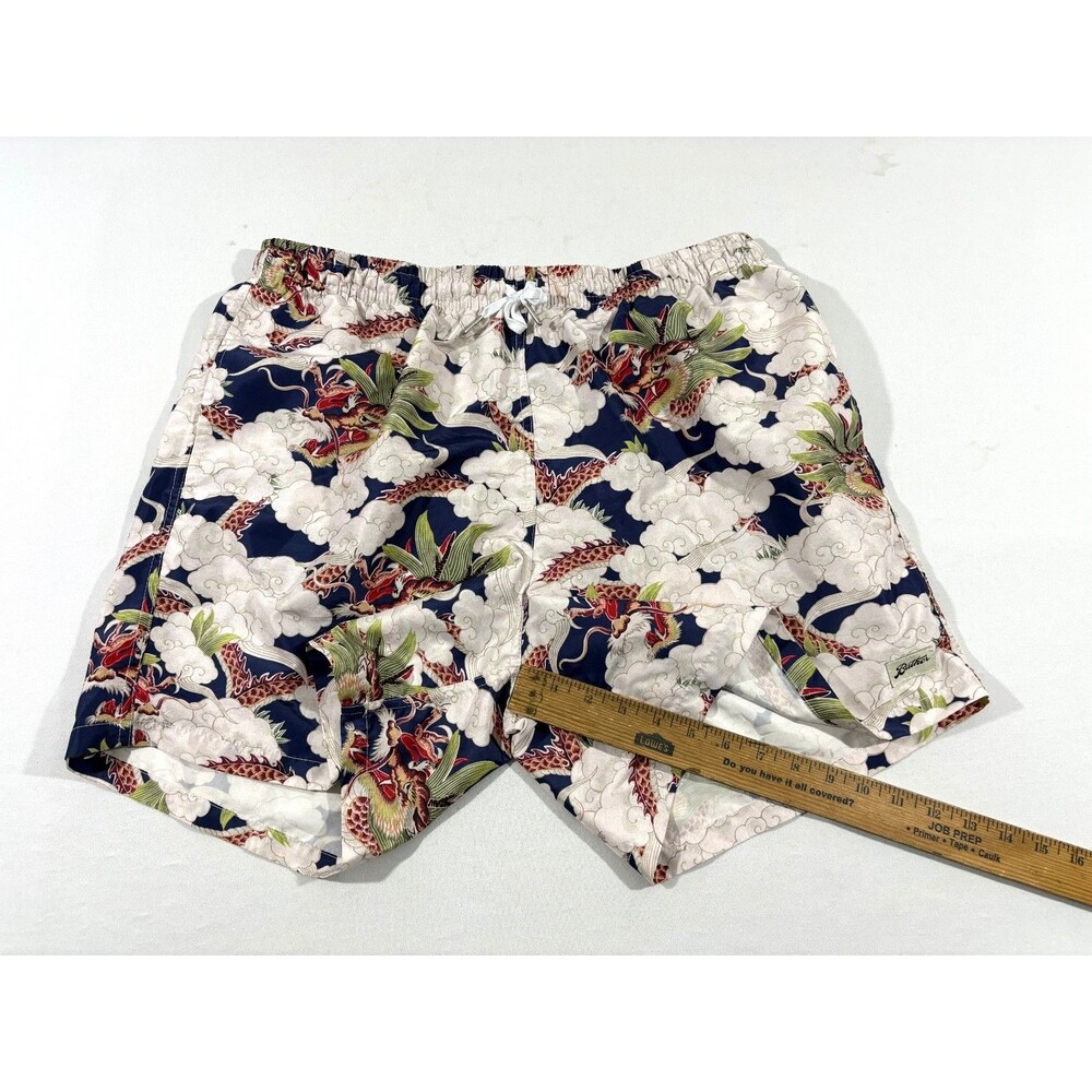 Bather Mens Blue Above the Clouds Print Mesh Lined Swim Trunks 5" Shorts Sz 2XL - Picture 7 of 11